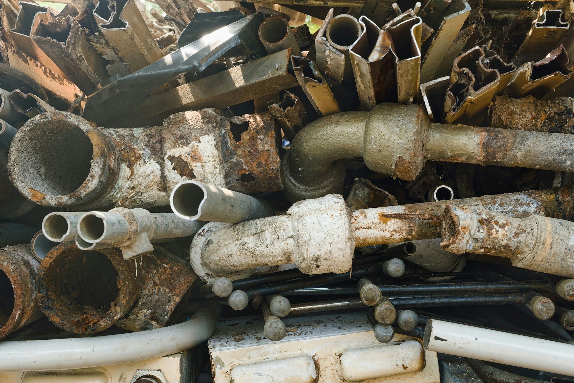 Scrap metal pipes and fittings for free collection Stevenage Scrap Metal Ltd Hertfordshire